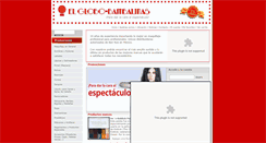Desktop Screenshot of elglobobambalinas.com
